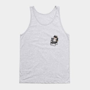 Cat on Chair #002 Tank Top